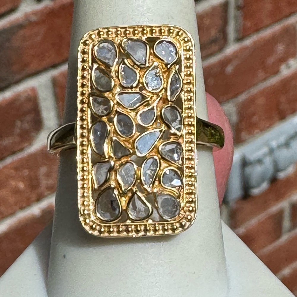 925 Diamond Ring - Picture 9 of 14